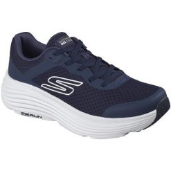 Buty sportowe męskie Skechers Max Cushioning Endea. Niebieskie buty sportowe męskie Skechers, bez zapięcia, na fitness i siłownię. Za 359.99 zł.
