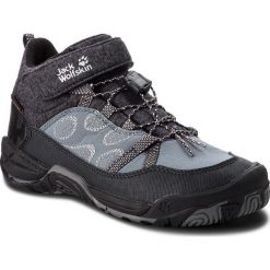 Półbuty JACK WOLFSKIN - Jungle Gym Texapore Mid K 4030651 Wolf. Szare półbuty chłopięce Jack Wolfskin, bez wzorów, z materiału, bez zapięcia. W wyprzedaży za 279.00 zł.