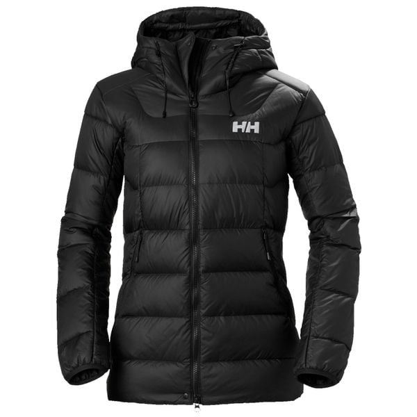 Damska kurtka z kapturem Helly Hansen Verglas Glacier. Czarne kurtki damskie Helly Hansen, bez wzorów, z puchu, z kapturem. Za 1,359.50 zł.