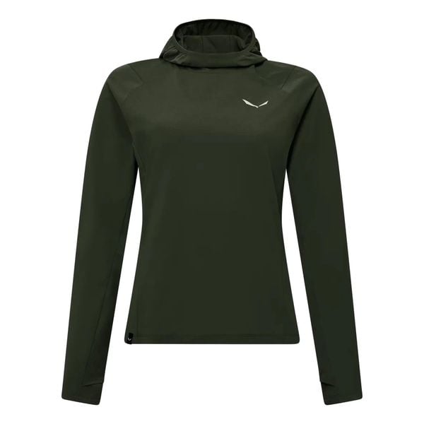 Damska bluza dresowa Salewa Puez Sun. Brązowe bluzy damskie Salewa, na lato, l, bez wzorów, z dresówki, bez kaptura. Za 383.20 zł.