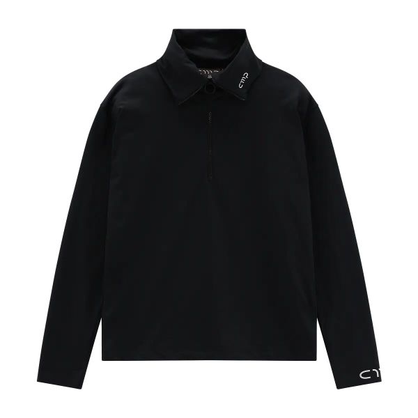 Bluza rozpinana z zamkiem 1/4 CMP. Czarne bluzy męskie CMP, s, bez wzorów, z materiału, bez kaptura. Za 283.50 zł.