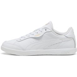 Buty sportowe Puma Vikky Star Go. Białe obuwie sportowe damskie Puma, bez wzorów, z materiału, Puma Vikky. Za 198.99 zł.
