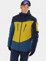Kurtka Narciarska Męska Fundango Privet Allmtn. Niebieskie kurtki snowboardowe męskie Fundango, m, bez wzorów, z materiału, długie, bez kaptura, narciarskie. Za 639.00 zł.