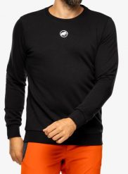 Bluza męska Mammut Core ML Crew Neck Original. Czarne bluzy męskie Mammut, m, bez wzorów, z bawełny, bez kaptura. Za 378.35 zł.