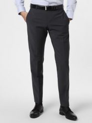 Finshley & Harding spodnie od garnituru modułowego Mężczyźni Modern Fit szary, 48. Szare eleganckie spodnie męskie Finshley & Harding, m, bez wzorów, z materiału. Za 499.95 zł.
