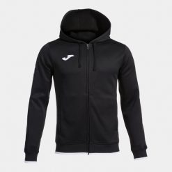 Bluza dresowa z kapturem Joma Olimpiada. Czarne bluzy męskie Joma, m, bez wzorów, z dresówki, z kapturem. Za 294.00 zł.