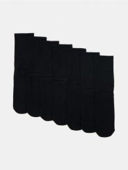 Skarpetki z dniami tygodnia 7 pack - czarny. Czarne skarpety męskie Sinsay, bez wzorów. Za 22.99 zł.