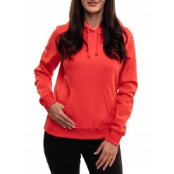 Bluza Damska Champion Dresowa z Kapturem Sportowa Hoodie Bawełniana r. XXL. Czerwone bluzy sportowe damskie Champion, xxl, bez wzorów, z bawełny, z kapturem. Za 209.00 zł.