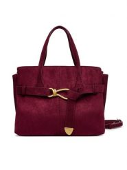 Steve Madden Torebka Bjoplin 13002641 Bordowy. Czerwone torebki do ręki damskie Steve Madden, bez wzorów, z materiału, bez dodatków. Za 639.99 zł.