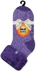 Skarpetki damskie Heat Holders Lounge Abspurple - 37-42. Fioletowe skarpety damskie HEAT HOLDERS, bez wzorów, z bawełny. Za 136.99 zł.