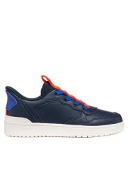Geox Sneakersy J Washiba Fast In Boy J65NRA 05415 C0735 M Granatowy. Niebieskie buty sportowe chłopięce Geox, bez wzorów, ze skóry, bez zapięcia. Za 249.99 zł.