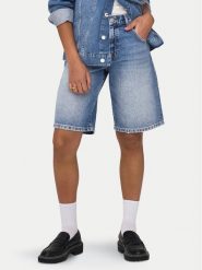 ONLY Bermudy Mate 15340976 Niebieski Baggy Fit. Niebieskie szorty damskie Only, m, bez wzorów, z bawełny. Za 189.99 zł.