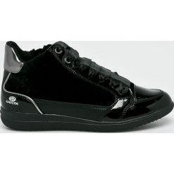 Geox - Buty. Czarne obuwie sportowe damskie Geox, z materiału. W wyprzedaży za 329.90 zł.