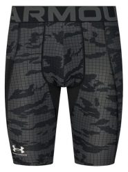 Under Armour Szorty sportowe HeatGear® 6009658 Czarny Slim Fit. Czarne krótkie spodenki sportowe męskie Under Armour, m, bez wzorów, z syntetyku, na fitness i siłownię. Za 149.99 zł.