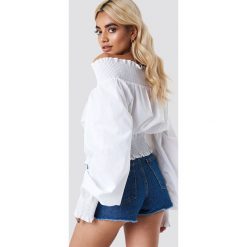 NA-KD Boho Bluzka z odkrytymi ramionami - White. Bluzki damskie marki NA-KD Boho. Za 80.95 zł.