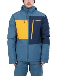 Kurtka Narciarska Męska Fundango Atlas. Brązowe kurtki snowboardowe męskie Fundango, m, bez wzorów, z materiału, długie, bez kaptura, narciarskie. Za 599.00 zł.
