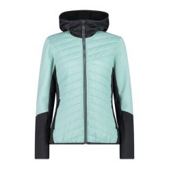 Kurtka damska turystyczna CMP 34E2246. Niebieskie kurtki damskie CMP, m, bez wzorów, bez kaptura. Za 349.99 zł.