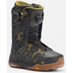 Buty snowboardowe męskie K2 HOLGATE. Żółte buty sportowe męskie K2, bez zapięcia, snowboardowy. Za 2,199.99 zł.