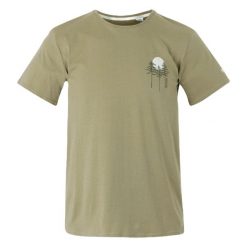 Koszulka trekkingowa męska REGATTA Breezed V. Zielone koszulki sportowe męskie Regatta, m, bez wzorów, bez kołnierzyka, bez ramiączek, trekkingowe. Za 130.50 zł.