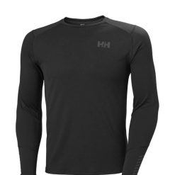 Koszulka termoaktywna z długim rękawem męska Helly Hansen Lifa Active Crew. Czarne bluzy męskie Helly Hansen, m, bez wzorów, bez kaptura. Za 153.99 zł.