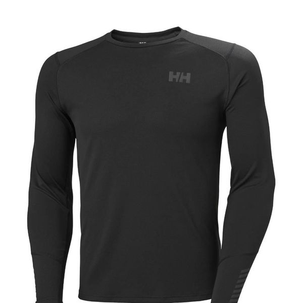 Koszulka termoaktywna z długim rękawem męska Helly Hansen Lifa Active Crew. Czarne bluzy męskie Helly Hansen, m, bez wzorów, bez kaptura. Za 153.99 zł.