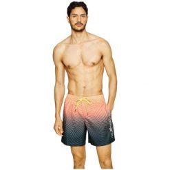 Szorty kąpielowe męskie Quiksilver Everyday Warped Logo Volley 17". Brązowe krótkie spodenki sportowe męskie Quiksilver, m, bez wzorów, z materiału, do pływania. Za 213.55 zł.