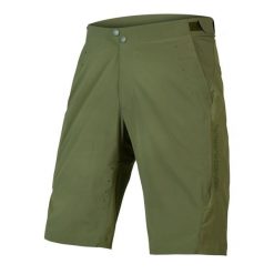 Spodenki rowerowe męskie Endura GV500 Foyle Baggy Short. Zielone krótkie spodenki sportowe męskie ENDURA, m, bez wzorów, z nylonu, rowerowe. Za 399.99 zł.