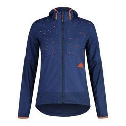 Kurtka skiturowa damska Maloja WinterflowerM. Niebieskie kurtki damskie Maloja, na zimę, xl, bez wzorów, bez kaptura, narciarskie. Za 589.99 zł.