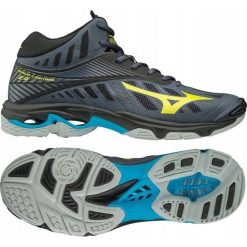 Mizuno Buty męskie Wave Lighting Z4 MID grafitowe r. 47 (V1GA180547). Buty sportowe męskie marki Mizuno. Za 580.55 zł.