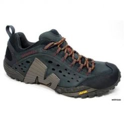 Buty trekkingowe męskie Merrell Intercept. Szare trekkingi męskie Merrell, trekkingowe. Za 708.00 zł.