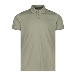 Koszulka męska turystyczna CMP 39T5807. Białe koszulki polo męskie CMP, m, bez wzorów, z tkaniny, sportowe, bez ramiączek. Za 163.50 zł.