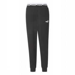 Spodnie Do Joggingu Damskie Amplified. Czarne spodnie sportowe damskie Puma, bez wzorów, do biegania. Za 170.99 zł.