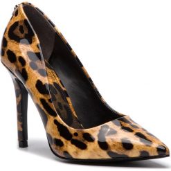 Szpilki GUESS - FLBL34 PAL08 LEOPA. Brązowe szpilki damskie Guess, ze skóry ekologicznej. Za 629.00 zł.