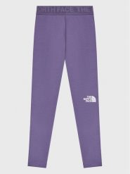 The North Face Legginsy Everyday NF0A82ER Fioletowy Slim Fit. Fioletowe legginsy dla dziewczynek The North Face, bez wzorów, z bawełny. Za 89.99 zł.