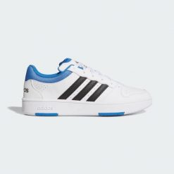 Buty HOOPS CLASSIC. Białe buty sportowe męskie Adidas, z gumy, bez zapięcia, do koszykówki. Za 279.00 zł.