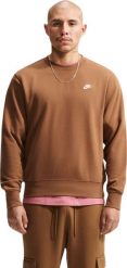 Nike Bluza męska Nike Club FT jasny brąz FN3888 270 S. Bluzy męskie Nike, m, bez wzorów, bez kaptura. Za 291.58 zł.