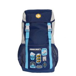 PLECAK ADIDAS MINECRAFT. Niebieskie torby i plecaki dziecięce Adidas, z materiału. Za 169.00 zł.