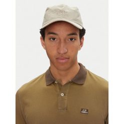 Czapka z daszkiem C.P. Company. Brązowe czapki i kapelusze damskie C.P. Company, bez wzorów. Za 399.99 zł.