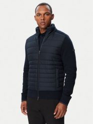 BOSS Kurtka przejściowa 50570636 Granatowy Regular Fit. Niebieskie kurtki męskie Boss, m, bez wzorów, z bawełny, bez kaptura. Za 1,549.00 zł.
