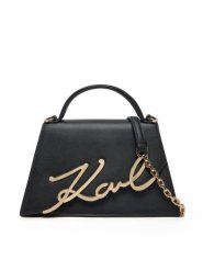 KARL LAGERFELD Torebka A1W30036 Czarny. Czarne torebki do ręki damskie KARL LAGERFELD, bez wzorów, ze skóry, bez dodatków. Za 999.99 zł.