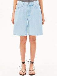 ARMEDANGELS Dżinsowe szorty - Thalinaa Kobiety Bawełna (100%) niebieski, 27. Niebieskie szorty damskie ARMEDANGELS, s, bez wzorów, z bawełny. Za 279.95 zł.