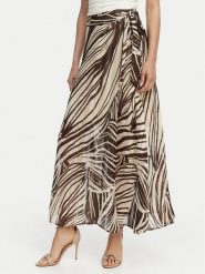 Guess Spódnica maxi W5GD66 WH9Z2 Brązowy Regular Fit. Brązowe spódnice damskie Guess, m, z aplikacjami, z syntetyku, maxi. Za 335.99 zł.