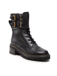 See By Chloé Trapery SB33080A Czarny. Czarne kozaki damskie See By Chloé, ze skóry. Za 2,649.00 zł.