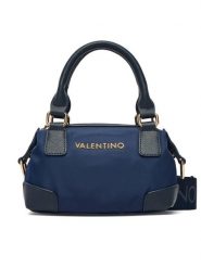 Valentino Torebka Jenny Re VBSA9T06 Granatowy. Niebieskie torebki do ręki damskie Valentino, bez wzorów, z materiału, bez dodatków. Za 399.99 zł.