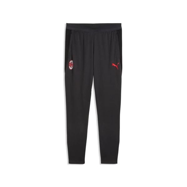 Spodnie dresowe Milan AC. Szare spodnie sportowe męskie Puma, l, bez wzorów, z dresówki, do biegania. Za 326.00 zł.