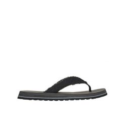 Japonki męskie SKECHERS Tantric Fritz. Czarne klapki męskie Skechers. Za 129.99 zł.