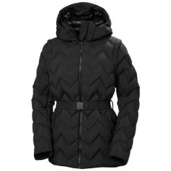 Damska kurtka puchowa Helly Hansen Bliss Modular. Czarne kurtki damskie Helly Hansen, na zimę, l, bez wzorów, z materiału, bez kaptura. Za 1,919.20 zł.