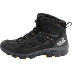 Buty do chodzenia męskie Jack Wolfskin Vojo 3 Texapore Mid. Czarne trekkingi męskie Jack Wolfskin, trekkingowe. Za 642.00 zł.