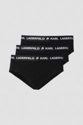 KARL LAGERFELD Czarne slipy męskie 3PACK, Rozmiar S. Czarne slipki męskie KARL LAGERFELD, m, bez wzorów. W wyprzedaży za 159.99 zł.
