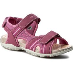 Sandały GEOX - J S.Roxanne A J52D9A 05015 C8321 Dk Fuchsia. Sandały dziewczęce marki Geox. W wyprzedaży za 189.00 zł.